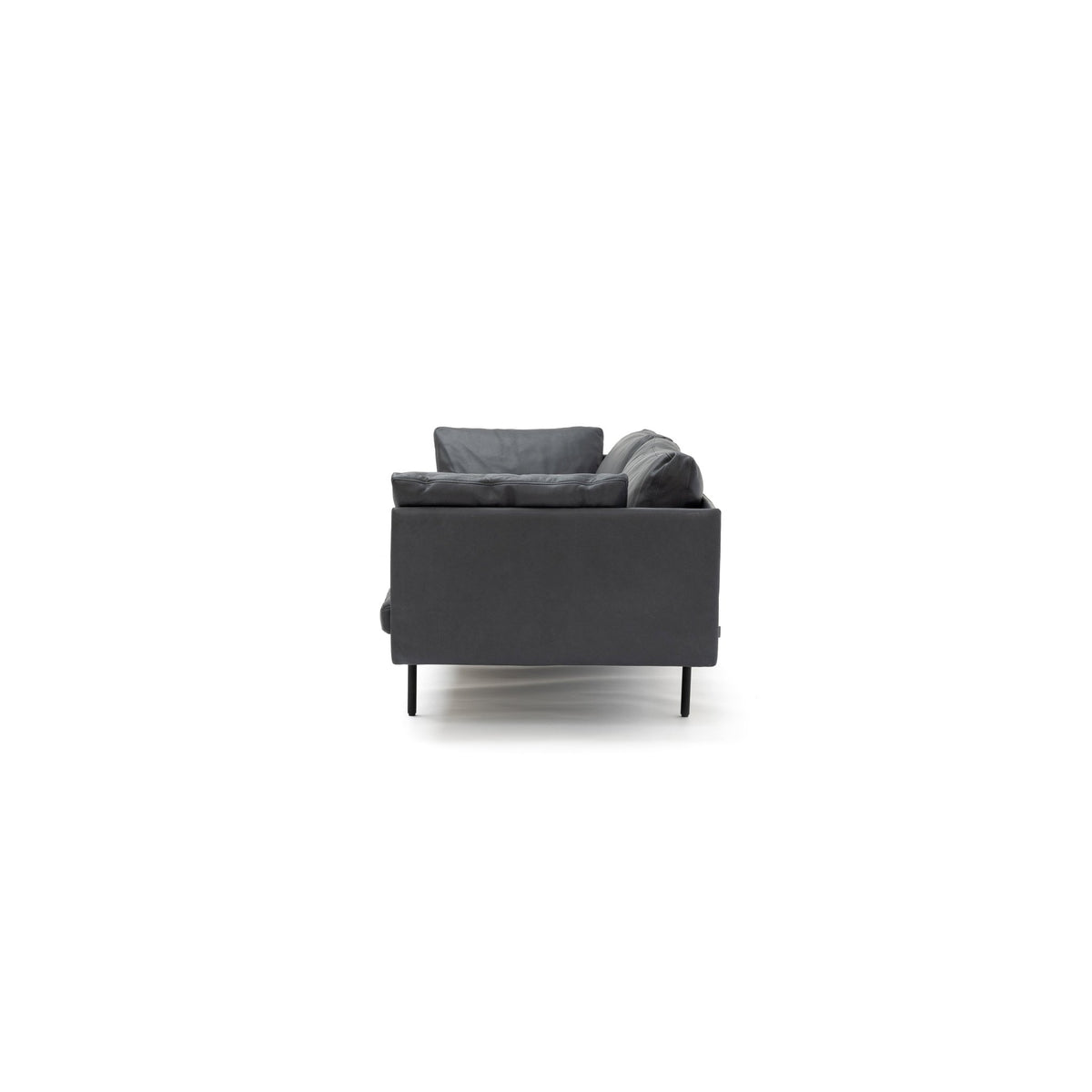 Bureau 240 Sofa - Charcoal Leather