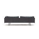 Bureau 240 Sofa - Charcoal Leather