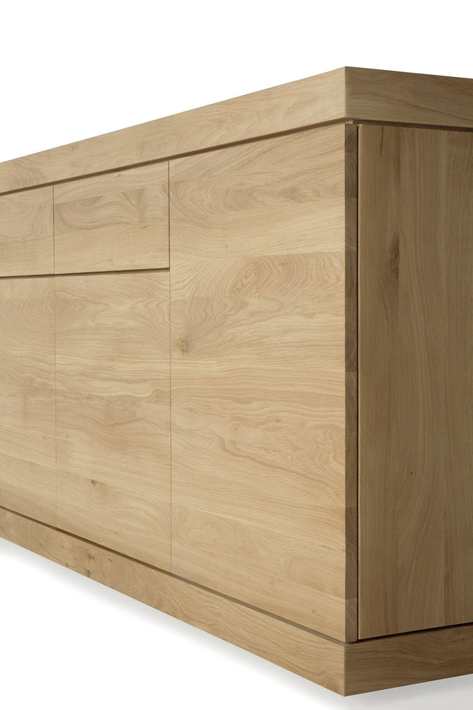 Burger Sideboard - Oak - 5 Doors - 3 Drawers - Loom Collection