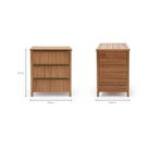 Calder 3 Drawers Outdoor Cabinet - Buffets & Sideboards Loom Collection Loom Collection Dubai