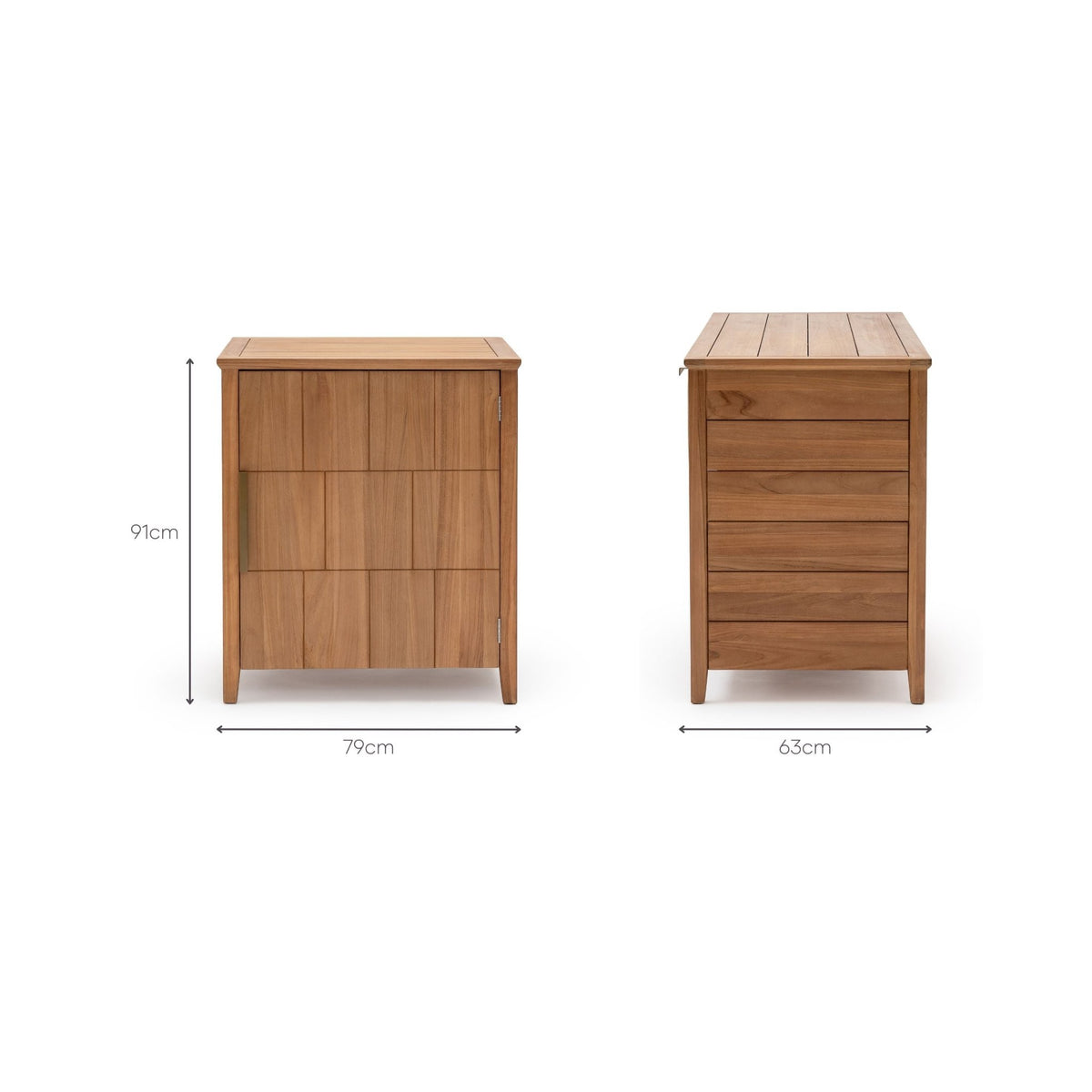 Calder Outdoor Cabinet - Buffets & Sideboards Loom Collection Loom Collection Dubai