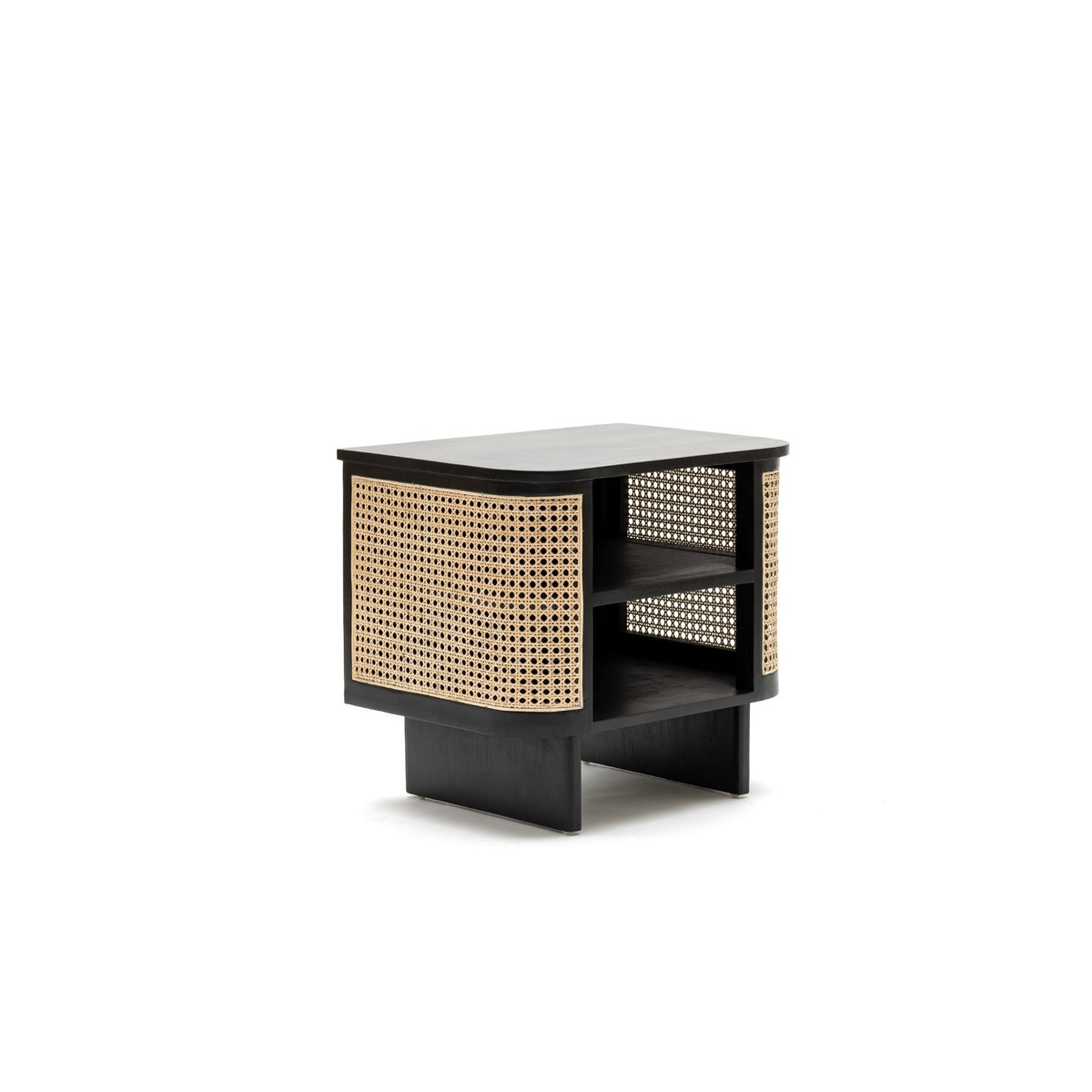 Cali Bedside Table - Black - Nightstands Loom Collection Loom Collection Dubai