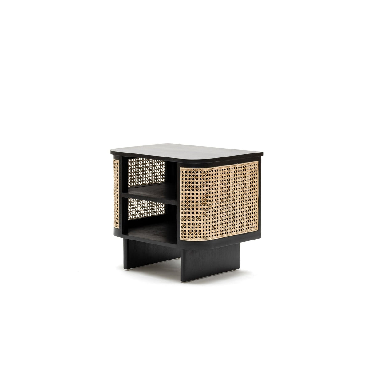 Cali Bedside Table - Black - Nightstands Loom Collection Loom Collection Dubai