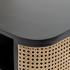 Cali Bedside Table - Black - Nightstands Loom Collection Loom Collection Dubai