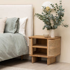 Cali Bedside Table - Natural - Nightstands Loom Collection Loom Collection Dubai