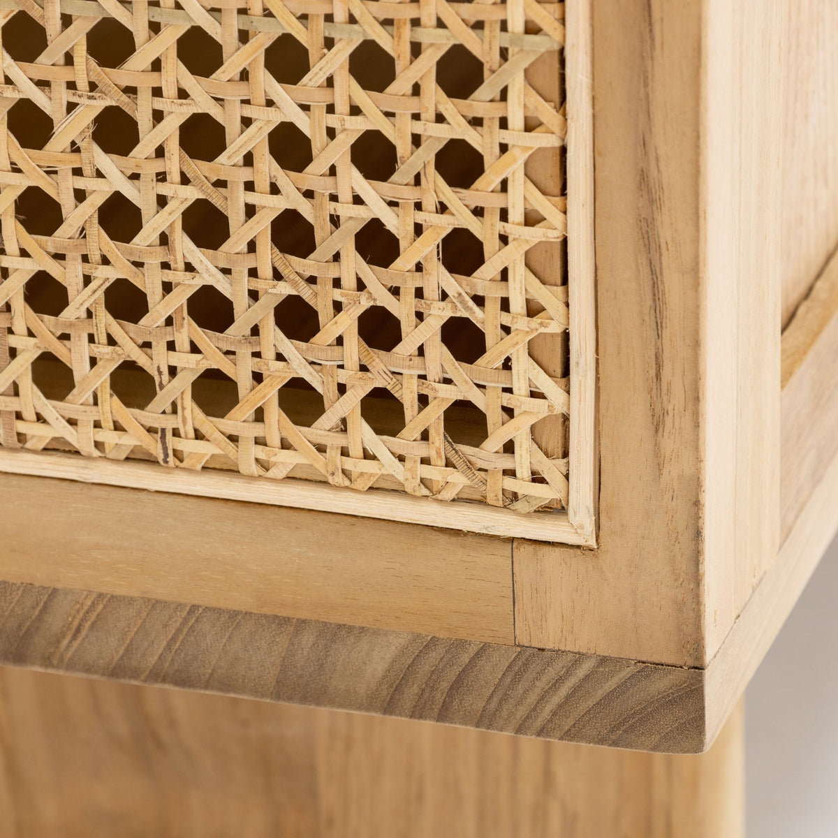 Cali Bedside Table - Natural - Nightstands Loom Collection Loom Collection Dubai
