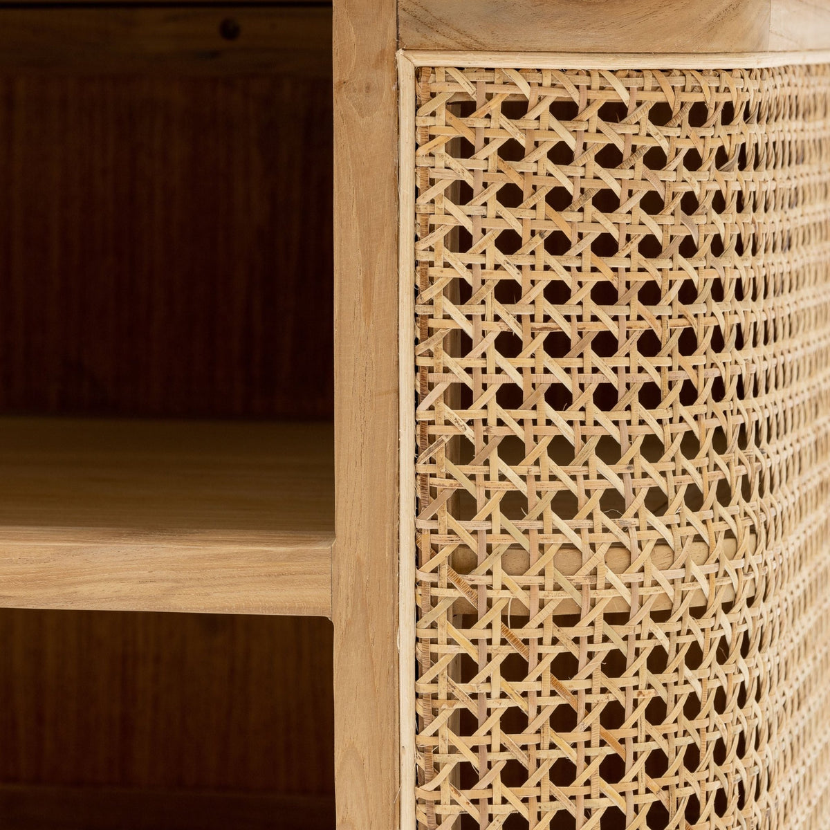 Cali Bedside Table - Natural - Nightstands Loom Collection Loom Collection Dubai