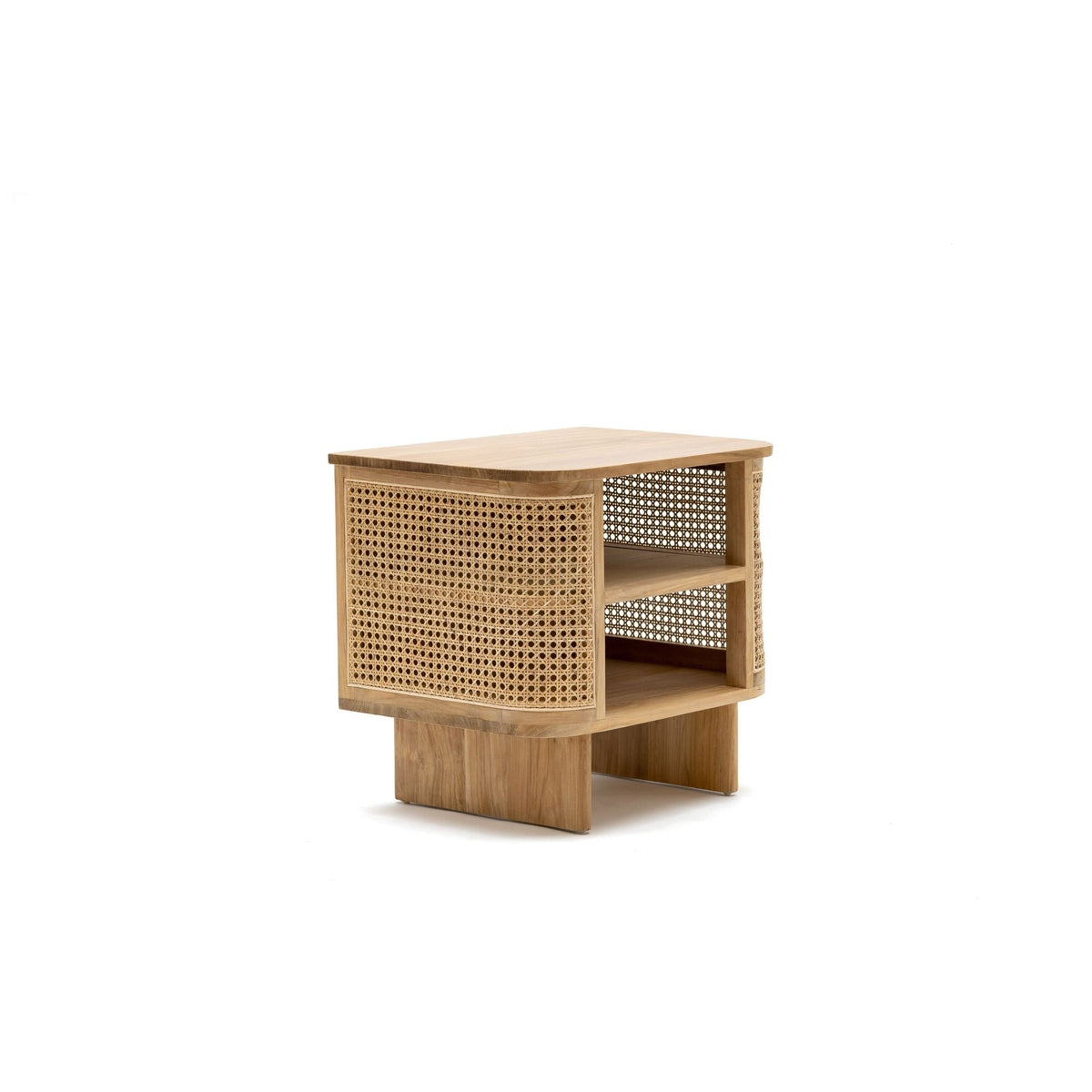 Cali Bedside Table - Natural - Nightstands Loom Collection Loom Collection Dubai