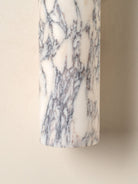 Calla - 2 Light Calacatta Marble And Aged Brass Wall Light