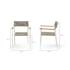 Calypso Armchair - Alabaster