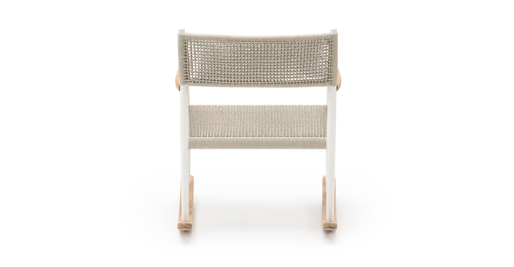 Calypso Rocking Lounge Chair - Alabaster.