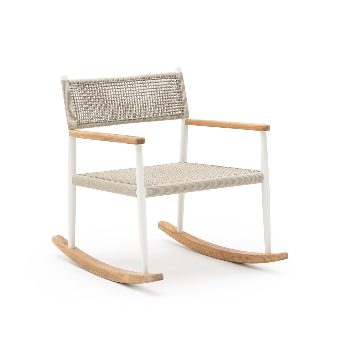 Calypso Rocking Lounge Chair - Alabaster