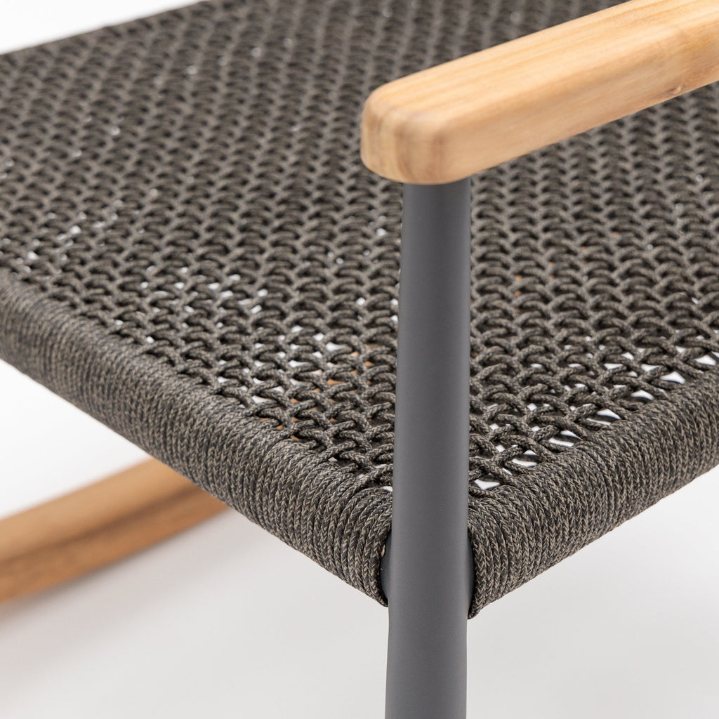 Calypso Rocking Lounge Chair - Onyx - Loom Collection