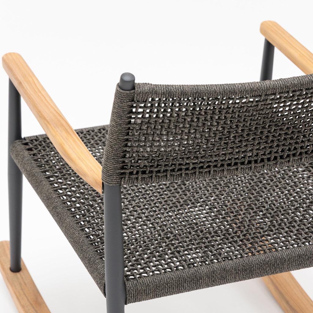 Calypso Rocking Lounge Chair - Onyx - Loom Collection