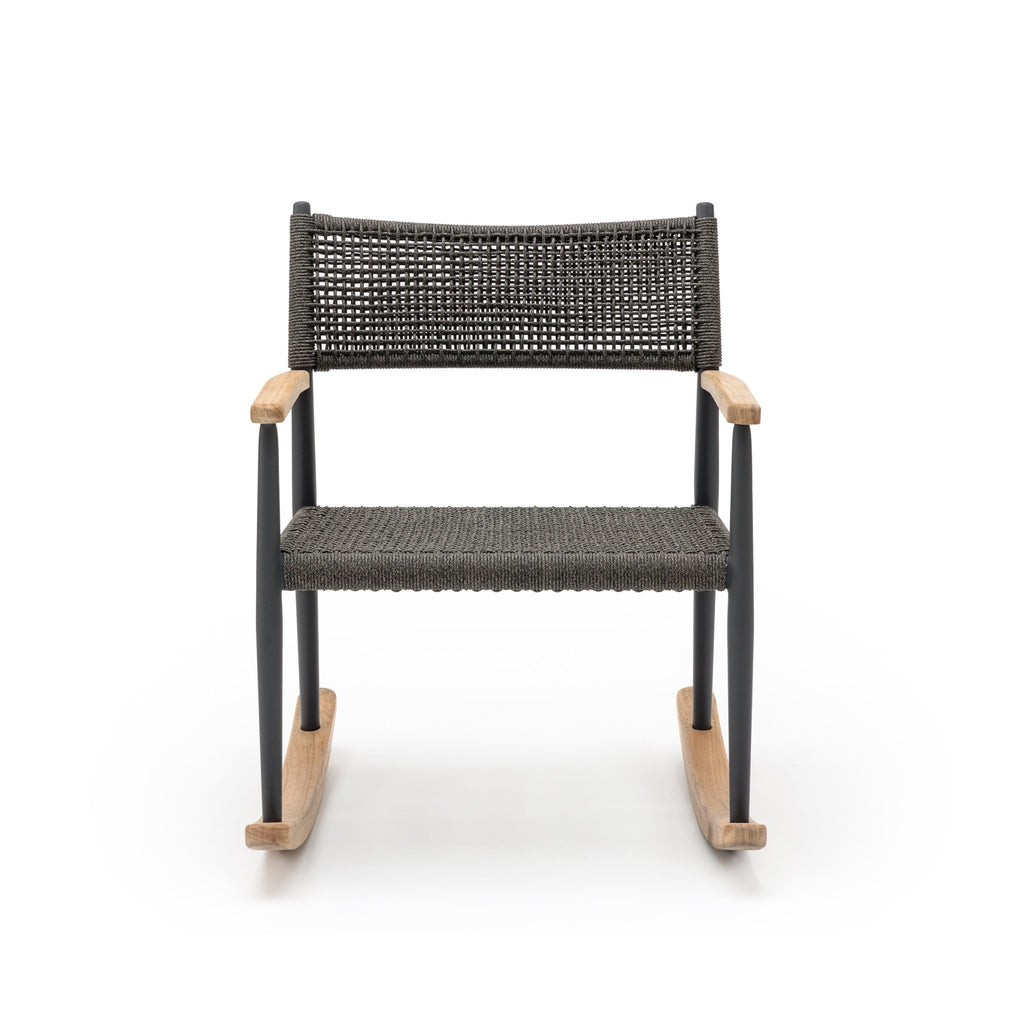Calypso Rocking Lounge Chair - Onyx - Loom Collection