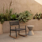 Calypso Rocking Lounge Chair - Onyx - Outdoor Occasional Chairs Loom Collection Loom Collection Dubai
