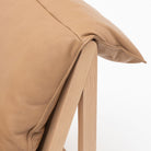 Cantaloupe Chair - Blonde Oak & Pecan Leather - Tolv Loom Collection Dubai
