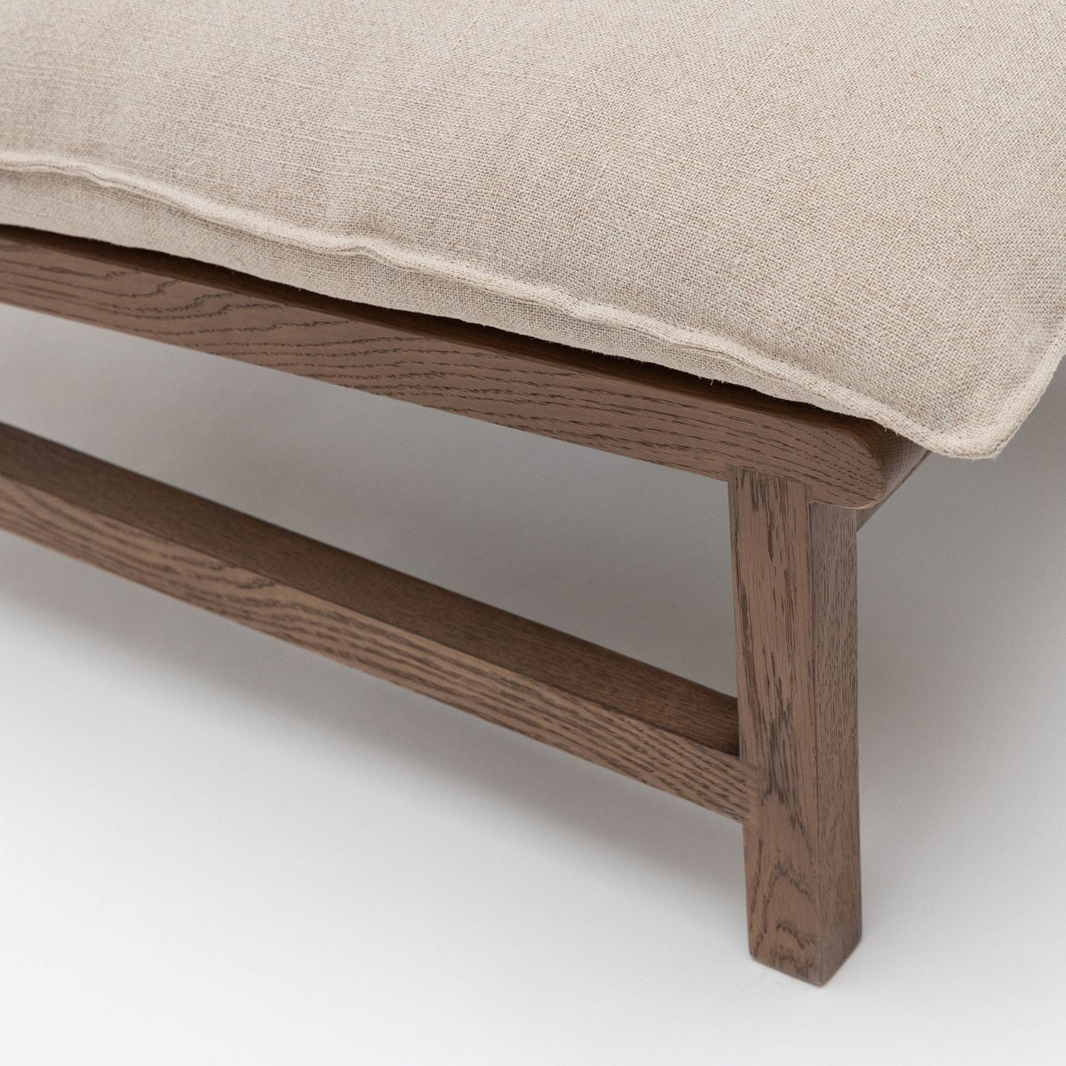 Cantaloupe Chair - Latte Oak & Calvados Jute - Accent Chairs Tolv Loom Collection Dubai