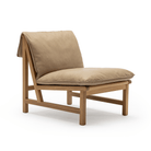 Cantaloupe Chair - Light Oak & Desert