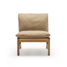 Cantaloupe Chair - Light Oak & Desert