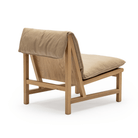 Cantaloupe Chair - Light Oak & Desert
