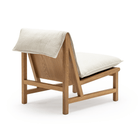 Cantaloupe Chair - Light Oak & Macadamia