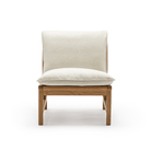 Cantaloupe Chair - Light Oak & Macadamia