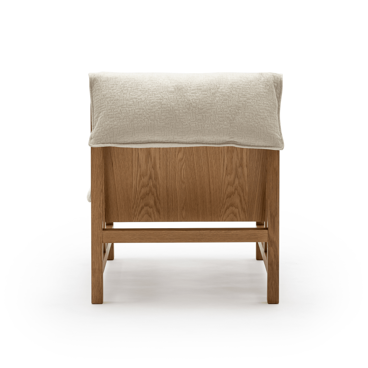 Cantaloupe Chair - Light Oak & Macadamia