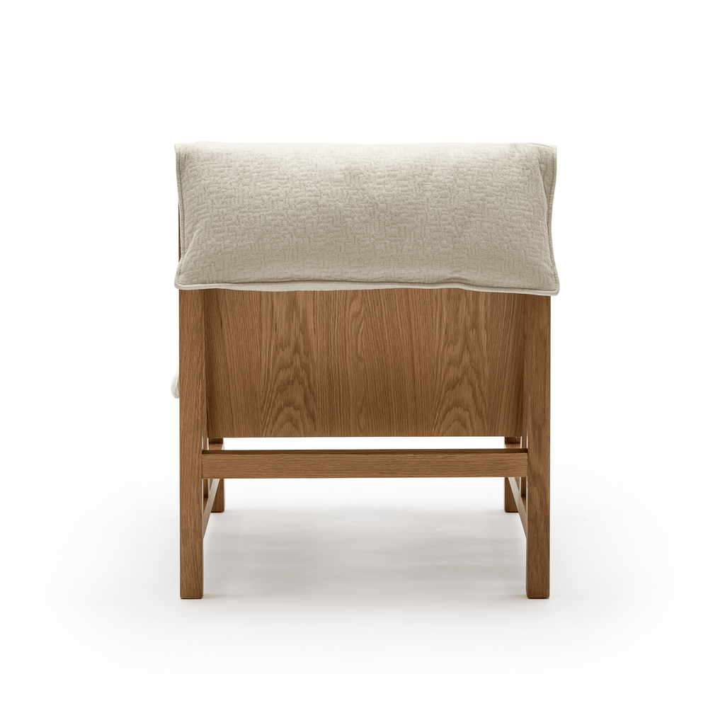 Cantaloupe Chair - Light Oak & Macadamia - Loom Collection