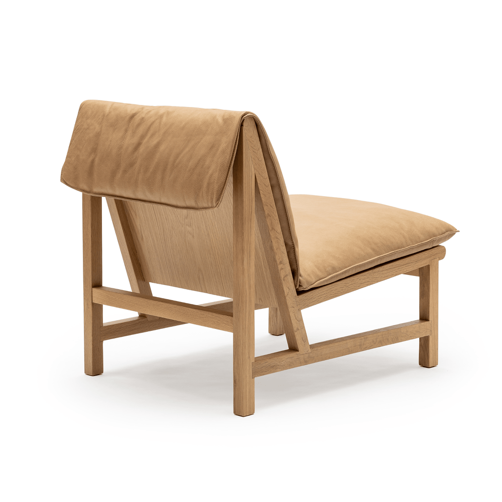 Cantaloupe Chair - Light Oak & Pecan - Loom Collection