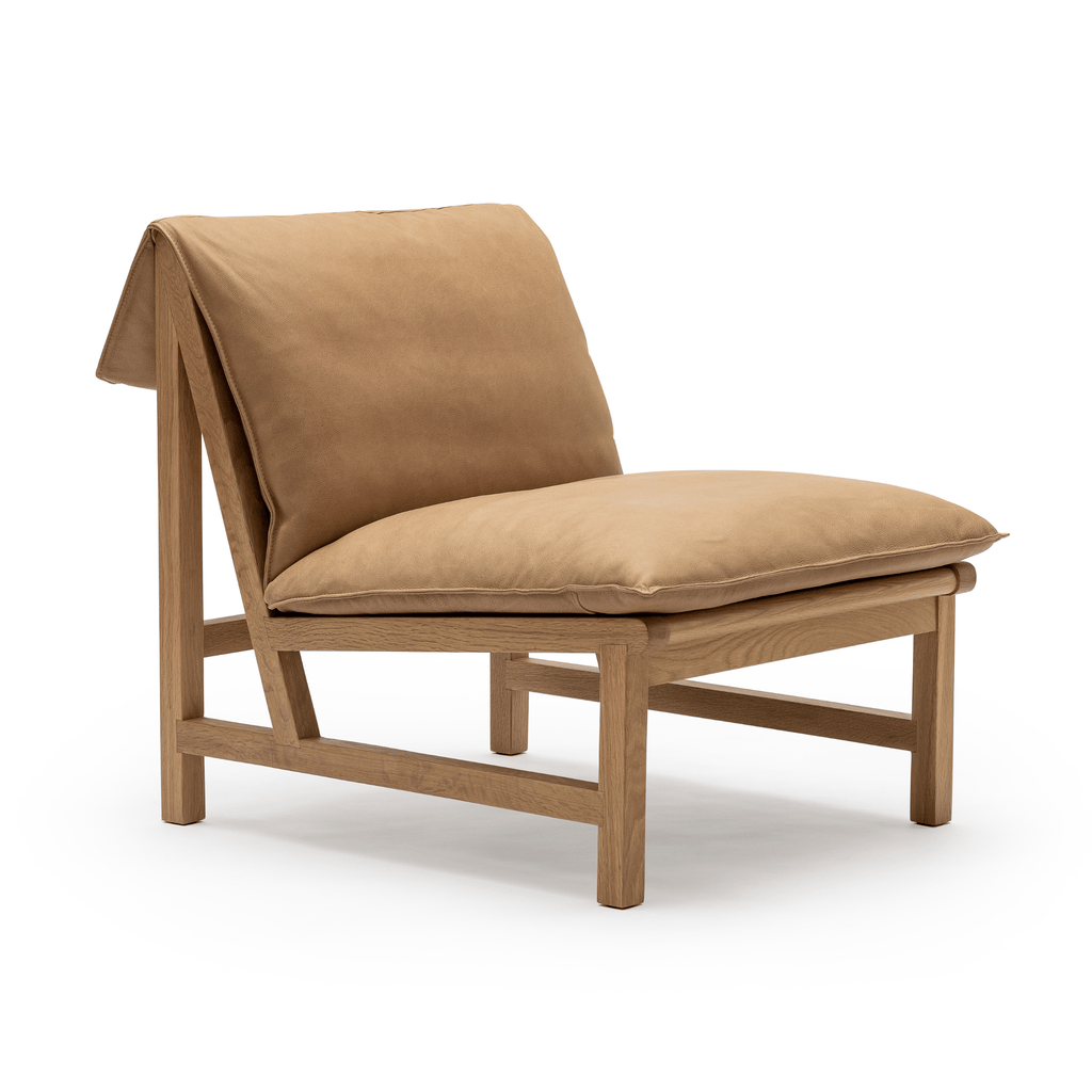 Cantaloupe Chair - Light Oak & Pecan - Loom Collection