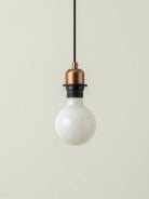 Capel - Burnished Brass Drop Cap Lampholder Kit - Ceiling Lights Lights&Lamps Loom Collection Dubai