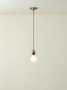 Capel - Burnished Brass Drop Cap Lampholder Kit - Ceiling Lights Lights&Lamps Loom Collection Dubai