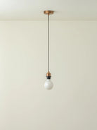 Capel - Burnished Brass Drop Cap Lampholder Kit - Loom Collection Dubai