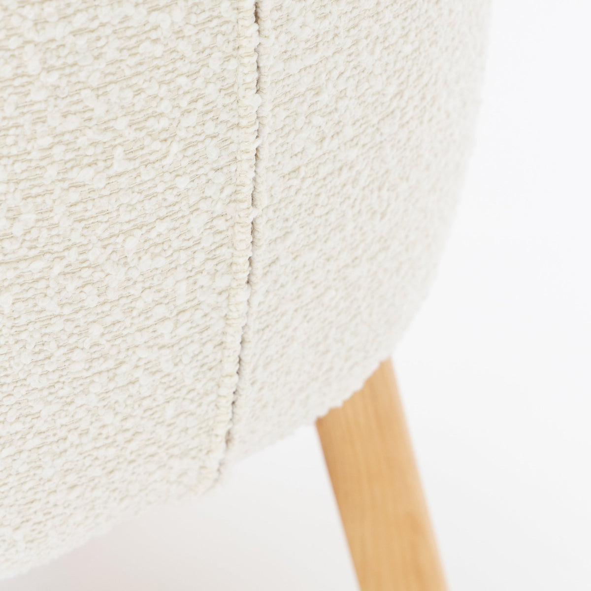Cara Armchair - Cotton Boucle