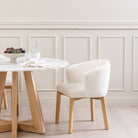 Cara Armchair - Cotton Boucle