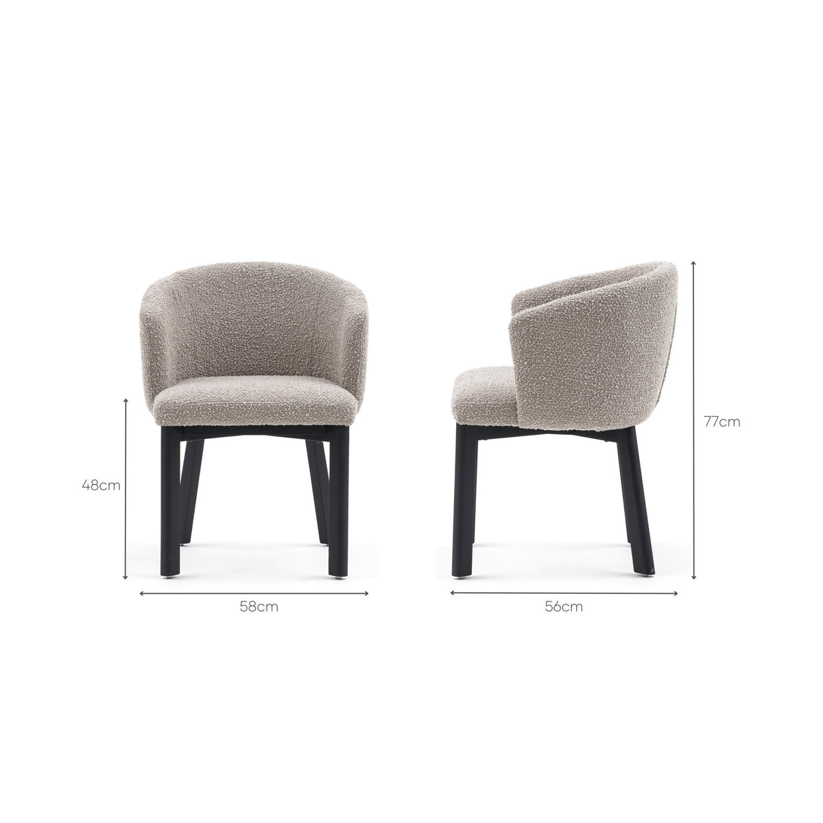 Cara Armchair - Mist
