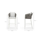 Cascade Bar Chair - Feather