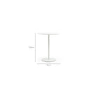 Cascade Bar Table 75 - Chalk - Outdoor Dining Tables Loom Collection Loom Collection Dubai