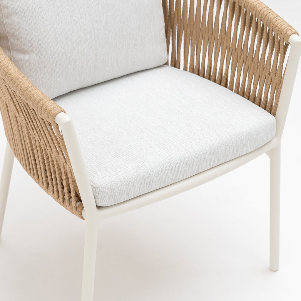 Cascade Dining Chair - Shell - Outdoor Dining chairs Loom Collection Loom Collection Dubai