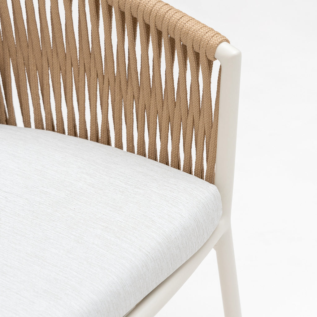 Cascade Dining Chair - Shell - Outdoor Dining chairs Loom Collection Loom Collection Dubai