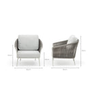 Cascade Lounge Chair - Feather