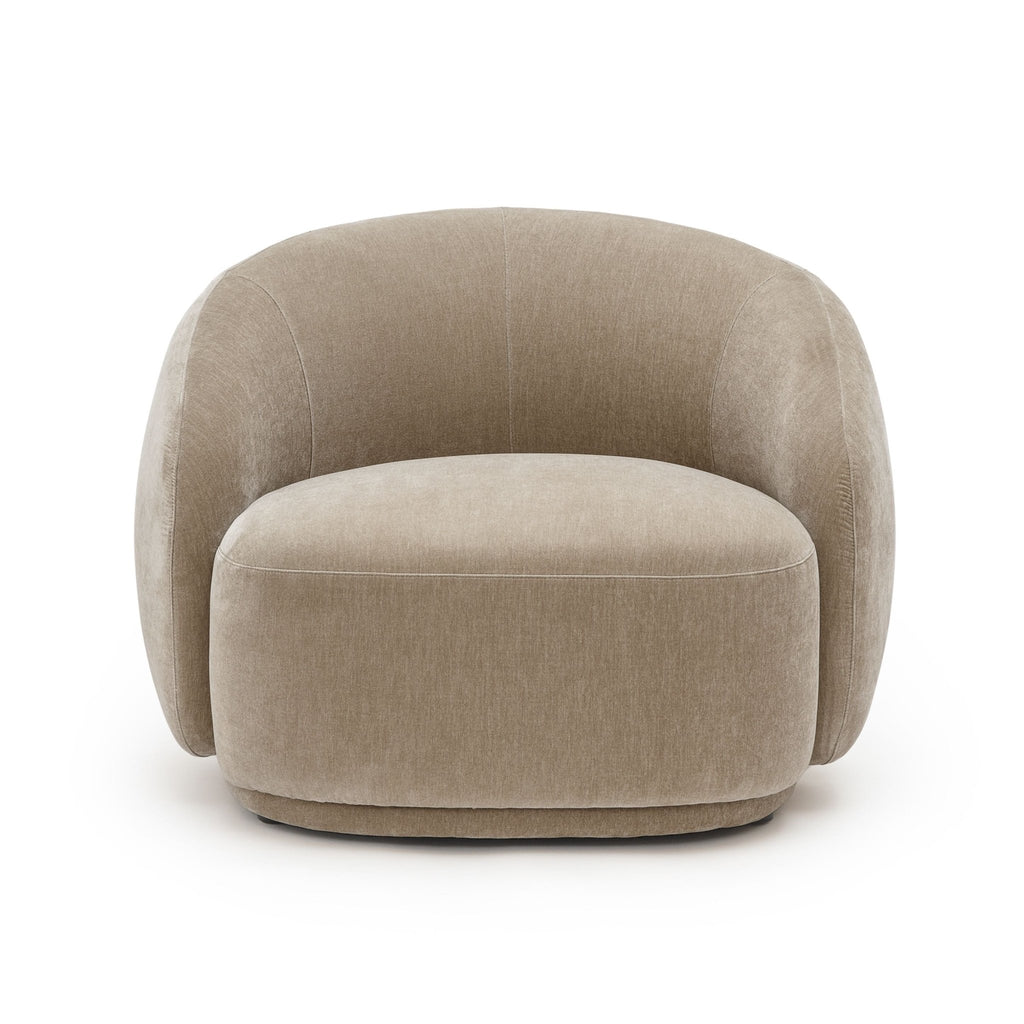 Cashew Armchair - Latte - Accent Chairs Loom Collection Loom Collection Dubai