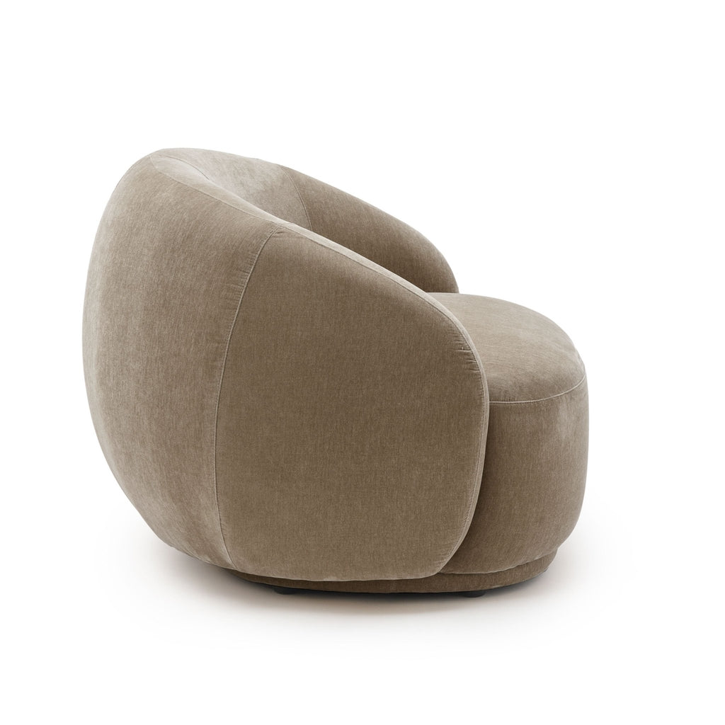 Cashew Armchair - Latte - Accent Chairs Loom Collection Loom Collection Dubai