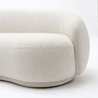 Cashew Sofa - Ivory Boucle - Curved Sofas Loom Collection Loom Collection Dubai