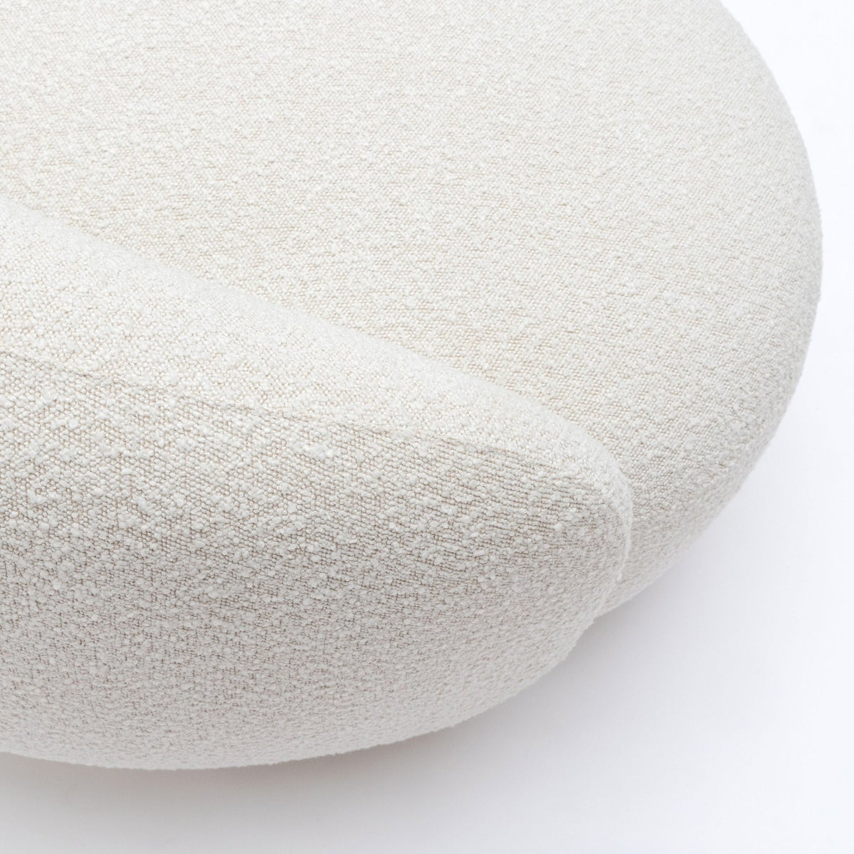 Cashew Sofa - Ivory Boucle - Curved Sofas Loom Collection Loom Collection Dubai