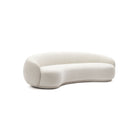 Cashew Sofa - Ivory Boucle - Curved Sofas Loom Collection Loom Collection Dubai