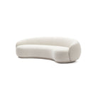 Cashew Sofa - Ivory Boucle - Curved Sofas Loom Collection Loom Collection Dubai