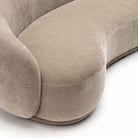 Cashew Sofa - Latte - Curved Sofas Loom Collection Loom Collection Dubai