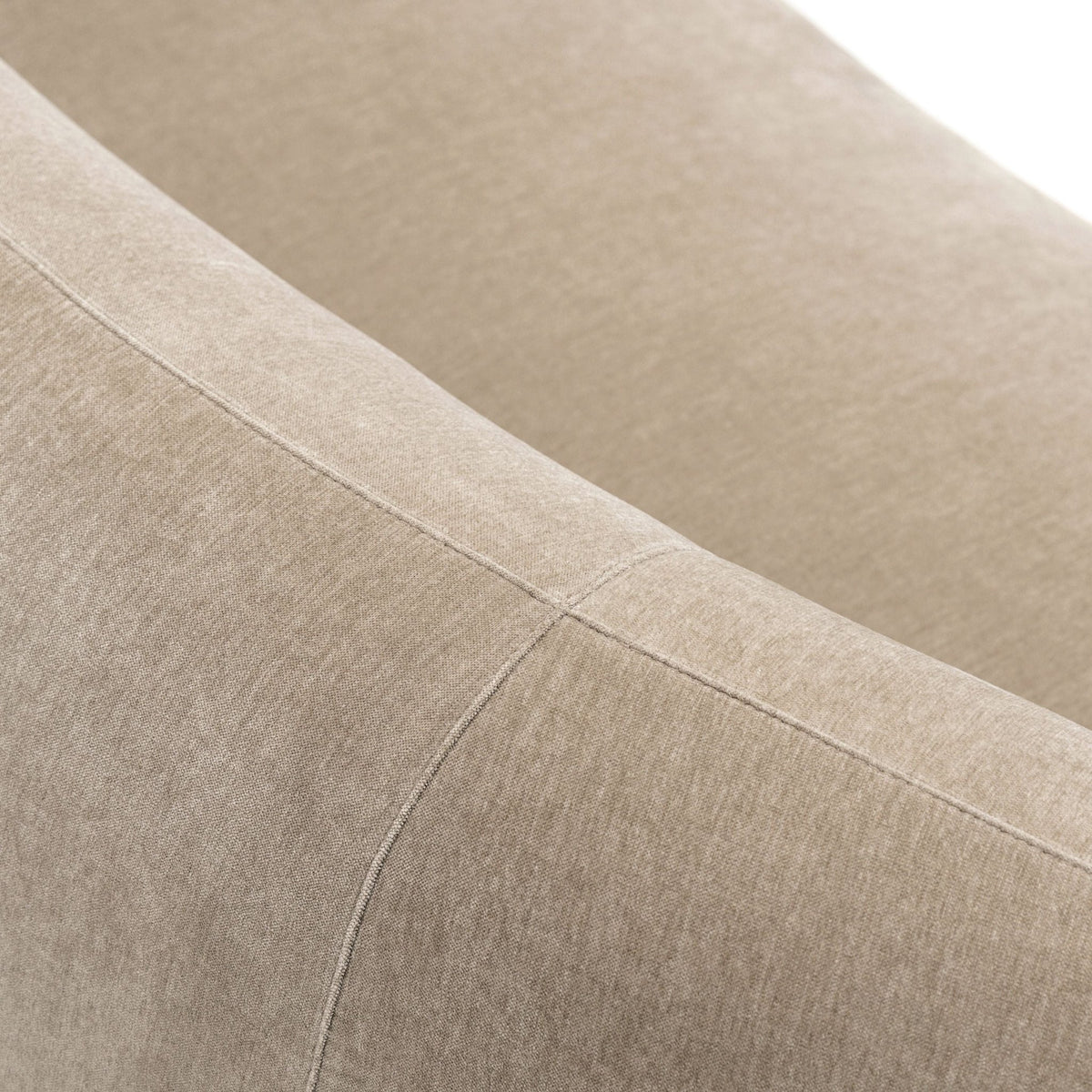 Cashew Sofa - Latte - Curved Sofas Loom Collection Loom Collection Dubai
